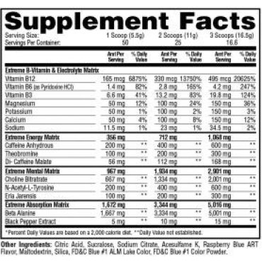 Metabolic Nutrition - E.S.P Extreme 300g Metabolic Nutrition